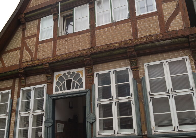 Bild vom alten Apothekerhaus in Mölln