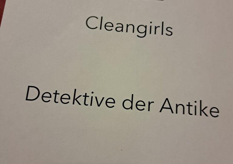 Gruppenraum bei der langen Nacht der Antike