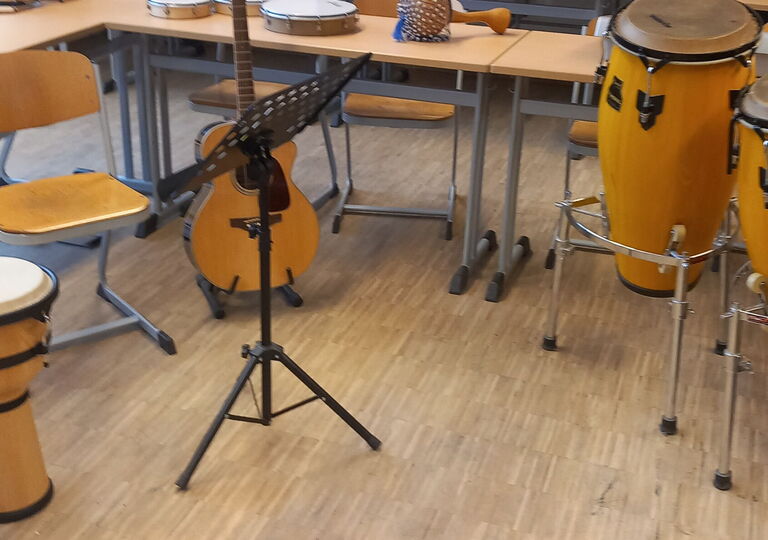 Bild von Musikinstrumenten
